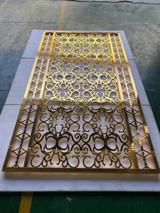 Bán Trực Tiếp Từ Nhà Máy Tranh Vẽ Bảng Phân Vùng Tường Phòng Khách Sạn Tiện Dụng Với Khung Vách Ngăn Phòng 4 Tấm - Product Image 3