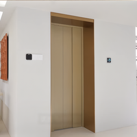 Ascenseur hydraulique pour passagers en promotion pour appartements et villas, avec un design moderne et une garantie de 3 ans