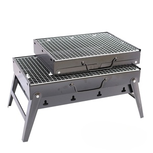 Mini <strong>Charcoal</strong> <strong>Grill</strong> Portable Outdoor Camping Bbq <strong>Folding</strong> <strong>Professional</strong> <strong>Grill</strong> Black Steel Stove <strong>Charcoal</strong> <strong>Grill</strong> - Product Image 4