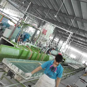 Linea di produzione manuale di superficie solida acrilica JINLU, macchina corian in pietra artificiale, macchina per la produzione di superfici solide