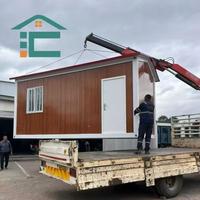 Offre Spéciale – Maison Conteneur Préfabriquée Modulaire de 20 pieds à Toit en Cloche, Bureau/Dortoir à Assemblage Rapide, Panneaux Sandwich, Conteneurs Détachables