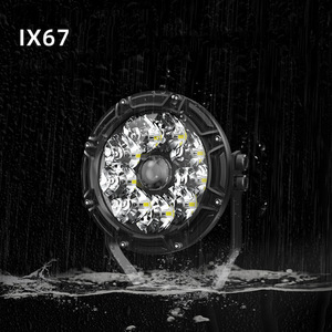 ไฟส่องสว่างแบบวงกลม LED ขนาด 5 นิ้ว 45 วัตต์ สำหรับงานออฟโรด ตัวเรือนอะลูมิเนียมอัลลอย ควบคุมด้วยสวิตช์ไฟแบบ DC - Product Image 2