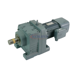 มอเตอร์เกียร์ลดความเร็วรุ่นใหม่ Eurodrive R87 DRN90L4/BE5 สำหรับควบคุมอุตสาหกรรม มอเตอร์เกียร์แบบเฮลิคอล R87 DRN90L4/BE5 - Product Image 1