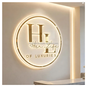 Enseigne de salon de beauté rétroéclairée intérieure, lettres 3D en LED, panneau mural intérieur, logo, décoration, enseigne LED personnalisée pour magasin - Product Image 5