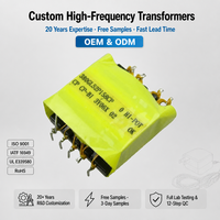 Transformateur à impulsions SMD 2600, Autotransformateur toroïdal haute fréquence 110V 220V, Fil de cuivre pour alimentation électrique, Personnalisation OEM