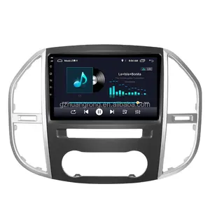 10.1 ''Android 10 Car Video 1280*720 Rádio Para Mercedes Benz Vito X253 W205 W447 2014 2020 Car Audio Player