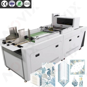 诺维克斯工厂价格高速数字一通包装打印机餐巾纸印刷机自动4色一通打印机 - Product Image 1