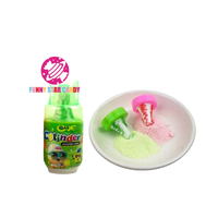 Permen Lolipop Bentuk Botol Gas Halal, Permen Buah Rasa Asam dengan Bubuk Asam, Permen Keras Bentuk Dot