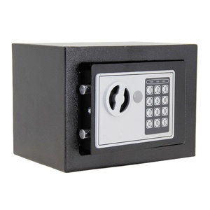 Wholesale Durable Mini <b>Safe</b> <b>Box</b> Home Office Gym for Jewelry Important Items Electronic <b>Lock</b> Optional Key Storage Cash <b>Safe</b> <b>Box</b> - Product Image 2