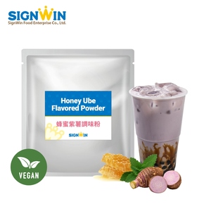 Made in Taiwan easy to prepare honey ube <b>instant</b> <b>drink</b> <b>powder</b> versatile for multiple applications for beverage shops - Product Image 2