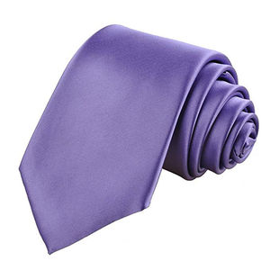 Dacheng <span class=keywords><strong>Cravate</strong></span> pour homme en <span class=keywords><strong>soie</strong></span> couleur pure satin gravata solide avec logo personnalisé pour mariage - Product Image 3