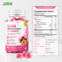 Compléments alimentaires OEM/ODM L-Glutathion, Vitamine B12, Zinc, Collagène en Gummies, Gummies au Glutathion pour l'éclaircissement de la peau