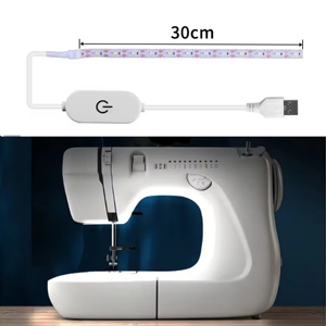 <span class=keywords><strong>Tira</strong></span> de luz para máquina de coser USB de 5V, 2835 LED con Interruptor táctil para gabinete, cocina, máquina de coser, iluminación, <span class=keywords><strong>tira</strong></span> LED Flexible - Product Image 1