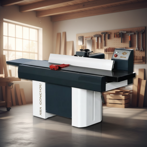 Raboteuse de surface pour le travail du bois de type Euro 300mm-400mm, prix compétitif, machine à dégauchir et à dégauchir-ébavurer avec fonction max. Largeur de planification de 400 mm - Product Image 4