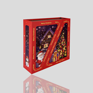 ชุดสมุดตุ๊กตาหิมะ3D สุดหรูพร้อมปฏิทินการปรากฎตัวเป็นของขวัญบริการ OEM ที่มีลายนูนกระดาษศิลปะคุณภาพสูงจัดส่งทั่วโลก - Product Image 3