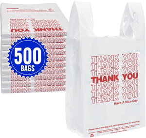 ถุงขยะ HDPE แบบเสื้อยืด ทนทานพิเศษ - ขนาด 60 ลิตร สำหรับใช้งานเชิงพาณิชย์ - Product Image 2
