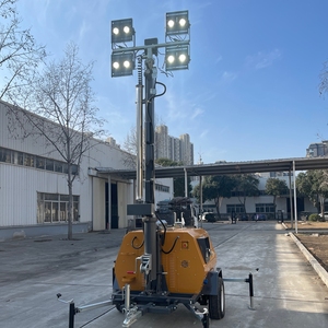 Tour d'<span class=keywords><strong>éclairage</strong></span> électrique CE légère et polyvalente, 120 kg, 5 mètres, 7 mètres, facile à utiliser, pour les réparations <span class=keywords><strong>de</strong></span> voies ferrées et routières - Product Image 2