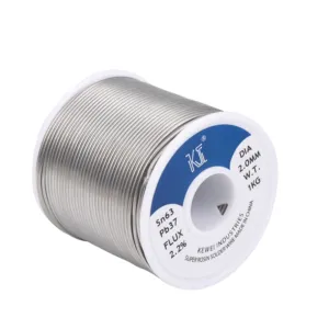 Kewei Tin Lead Rosin kawat Solder, untuk konten Solder listrik 1.8% Flux Sn60Pb40