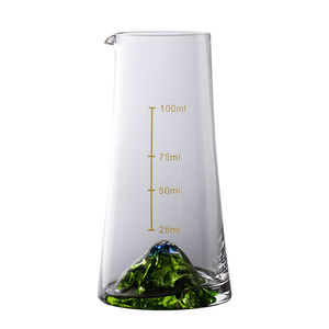 Iceberg Dispenser vino proiettile tazza uso casa cristallo verde creativo graduato Set <span class=keywords><strong>regalo</strong></span> per il vino - Product Image 1