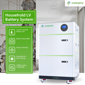 20kw Lithium <b>Battery</b> Stacked 48V 100Ah 200Ah 10KWH 20KWH Solar System Energy Storage BMS 51.2v <b>Battery</b> Pack CE - Product Image 4