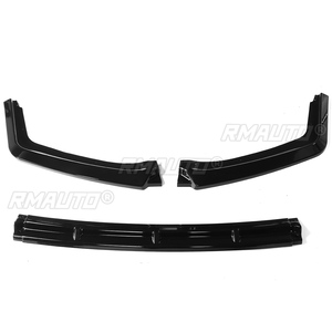 New Car Front Bumper Splitter Lip Spoiler Diffuser Guard <b>Cover</b> Trim Body Kit for Civic Hatchback & Si 2016 2017 2018 2019 2020 - Product Image 4