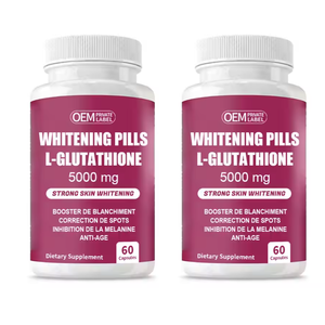 Özel etiket beyazlatma kapsülleri antioksidan kapsül cilt beyazlatma C vitamini kapsül desteği özelleştirilmiş - Product Image 2