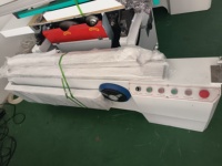 WELLMAX Scie à table coulissante de haute précision pour le travail du bois-Idéal pour les meubles et les projets de construction Machine à découper le bois