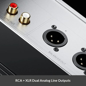 Nouveau <span class=keywords><strong>DAC</strong></span>/Amplificateur à Tubes FiiO WARMER R2R Stéréo Entièrement Équilibré, Architecture R2R 24 bits, Buffer à Tubes JJ E88CC, Entrées USB/Optique/Coaxiales - Product Image 6