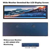 Pantalla LCD Ultra Ancha para Borde de Estante Quiosco Publicitario para Supermercado TV Señalización Digital Reproductor de Video Android para Anuncios de Barra Estirada