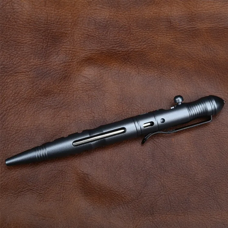 Титановые/Алюминиевые поставщики самообороны, пистолет, тактическая ручка, используемая в неблагоприятных условиях с картриджем для ручки