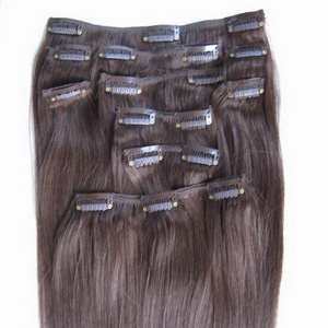 Extensiones de Cabello Humano Remy con Clip, Color Negro Natural Brasileño, Gran Venta 2021 - Product Image 1