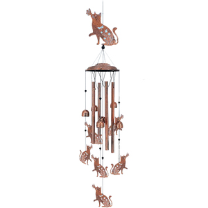kitty Wind Chimes Outdoor Giraffe Gifts for Women/Men/Mom/Wife/Grandma Birthday Gifts Memorial Gift Metal <b>WindChime</b> - Product Image 2