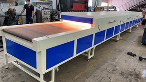 IR băng tải đường hầm Máy sấy IR Máy sấy sau Báo Chí thiết bị hồng ngoại ray nóng làm khô đường hầm máy cho cửa sổ thủy tinh làm khô - Product Image 5
