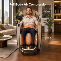 OYEAL Chaise de massage corps entier à gravité zéro 3D, télécommande sans fil, rouleaux de massage des pieds, rail SL, usage commercial, haute technologie, direct usine OEM