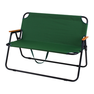 Chaise de camping pliable légère et confortable à double siège avec structure métallique extérieure de conception nouvelle - Product Image 1