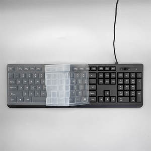 Offre Spéciale K-109P USB filaire en <span class=keywords><strong>plastique</strong></span> <span class=keywords><strong>clavier</strong></span> Plug and Play nouveau Design avec film de silicone pour <span class=keywords><strong>ordinateur</strong></span> portable bureau utilisation bureau d'affaires - Product Image 1