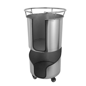 Thương mại thép không gỉ BBQ giá hai lớp Baking Pan làm mát xe đẩy cho 295mm 330mm xe nướng phụ kiện - Product Image 2