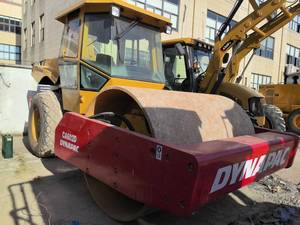 Compacteur routier vibrant à tambour unique mécanique Dynapac CA602D de 22 tonnes pour travaux routiers en Suède - Product Image 5
