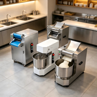 Mélangeur à pâte pour boulangerie commerciale, cuve en acier inoxydable, machine à pétrir la farine