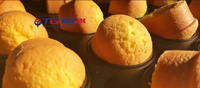 Machine de fabrication de biscuits et de cupcakes à production à grande vitesse avec fonctions multiples