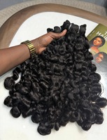 Extensions de cheveux humains bruts 100% naturels non traités, provenant d'Inde, du Vietnam, du Cambodge et de Birmanie, bouclés crépus, ondulés, naturels