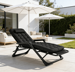 Fauteuil inclinable moderne et pliable, gain de place, rembourré, pour salon, bureau, ou salle <span class=keywords><strong>d</strong></span>'étude, ajustable, vente en gros - Product Image 2
