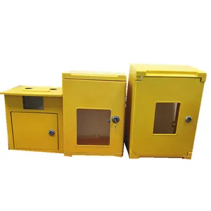 Customized High quality anti corrosion FRP GRP SMC Fiberglass Electrical water Meter Box