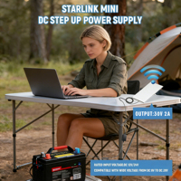 Câble convertisseur DC élévateur 12V 24V vers 30V 2A pour adaptateur d'alimentation Starlink Mini pour voiture et camping