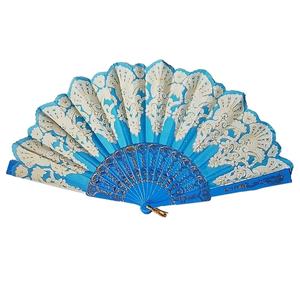 Abanicos de Seda Clásicos de Alta Calidad 2018, Abanicos de Mano Personalizados con Diferentes Colores - Product Image 4