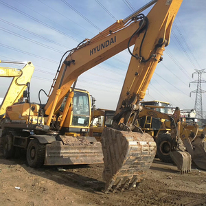 Excavadora de ruedas 210W-7 usada, alta calidad - Product Image 1