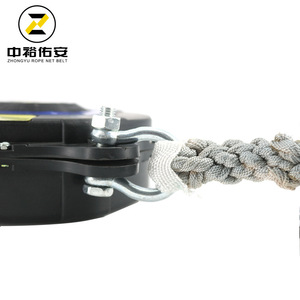 เข็มขัดนิรภัยแบบเชือก Zhongyu สำหรับป้องกันการตกจากที่สูง 3ม.-30ม. แบบยืดหดได้ พร้อมระบบควบคุมความเร็ว สำหรับงานที่สูง - Product Image 2