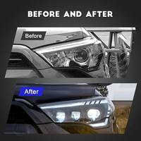 Phare avant LED modifié pour voiture Raymond Manufacturer pour Toyota 4runner, phare avant 2014-2023