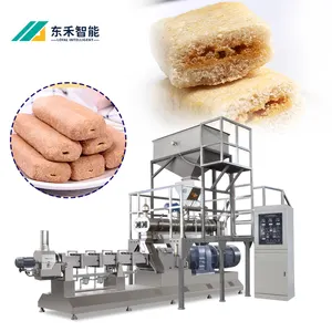 자동 연속 압출 시리얼 스낵/rusk/빵 팬 옥수수 퍼프 식품 만드는 기계/생산 라인