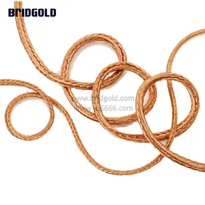 Round type flexible copper stranded wires for electric brush, Copper brush wire